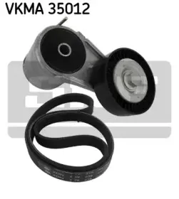 VKMA 35012 SKF Поликлиновой ременный комплект